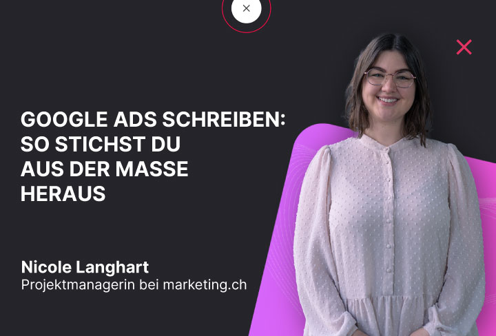 Google Ads schreiben Webinar von Nicole Langhart auf marketing.ch
