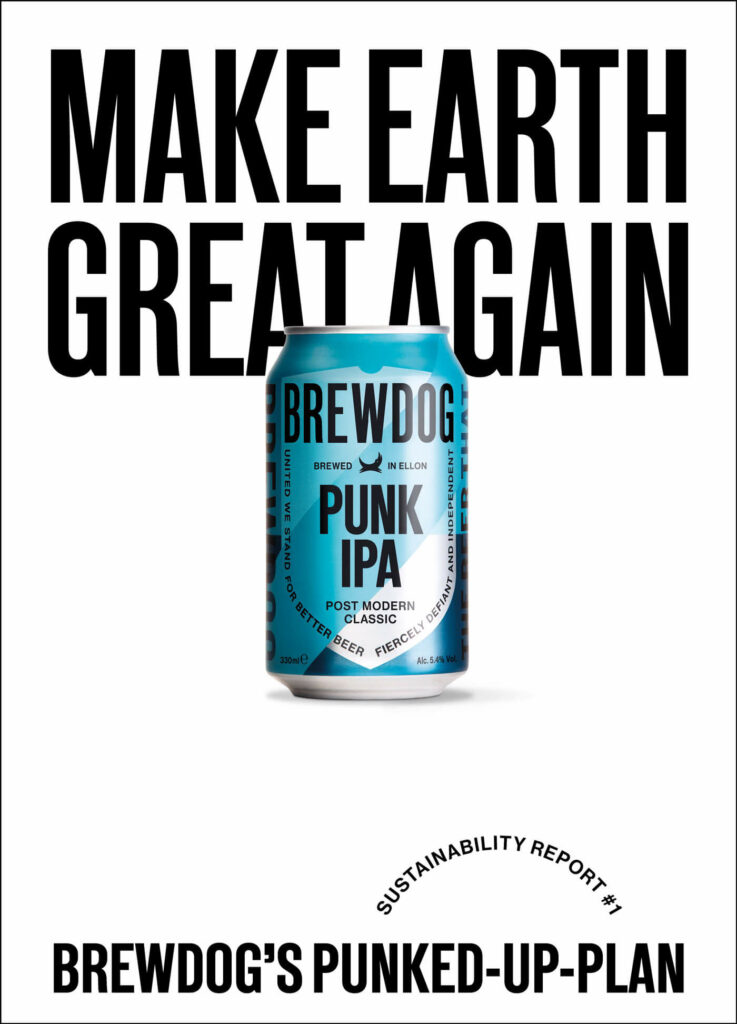 BrewDog getraenk make earth great again