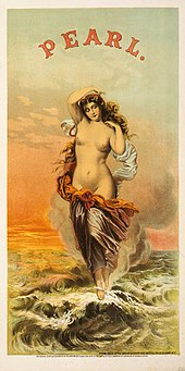 Pearl tobacco label 1871