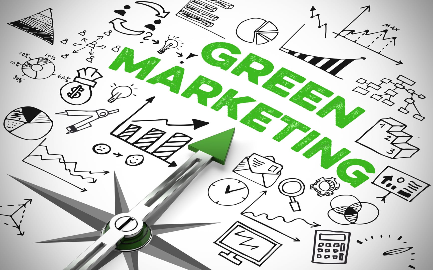 Green Marketing Symbolbild
