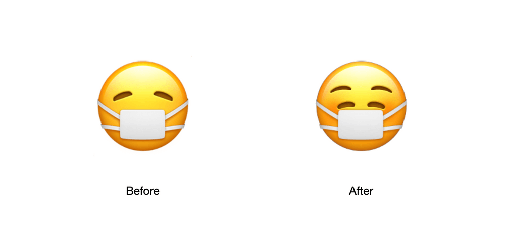 neues masken emoji