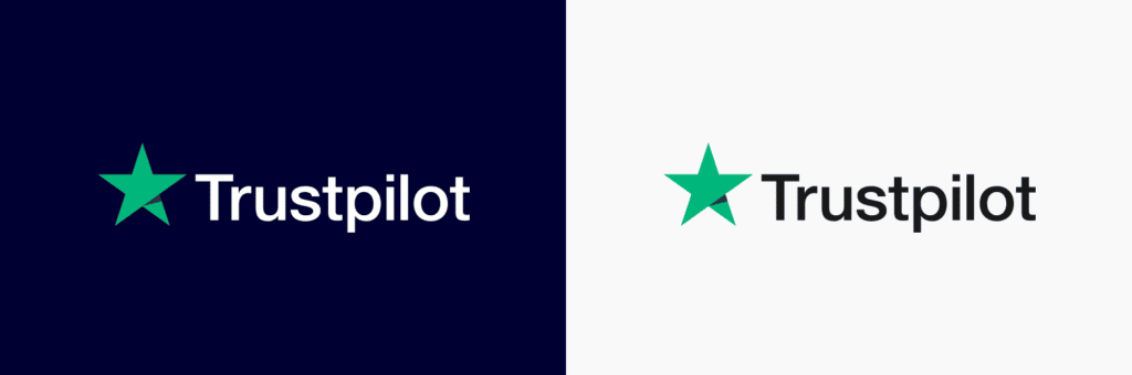 Bild des Logos von Trustpilot, einem Feedback-Tool.