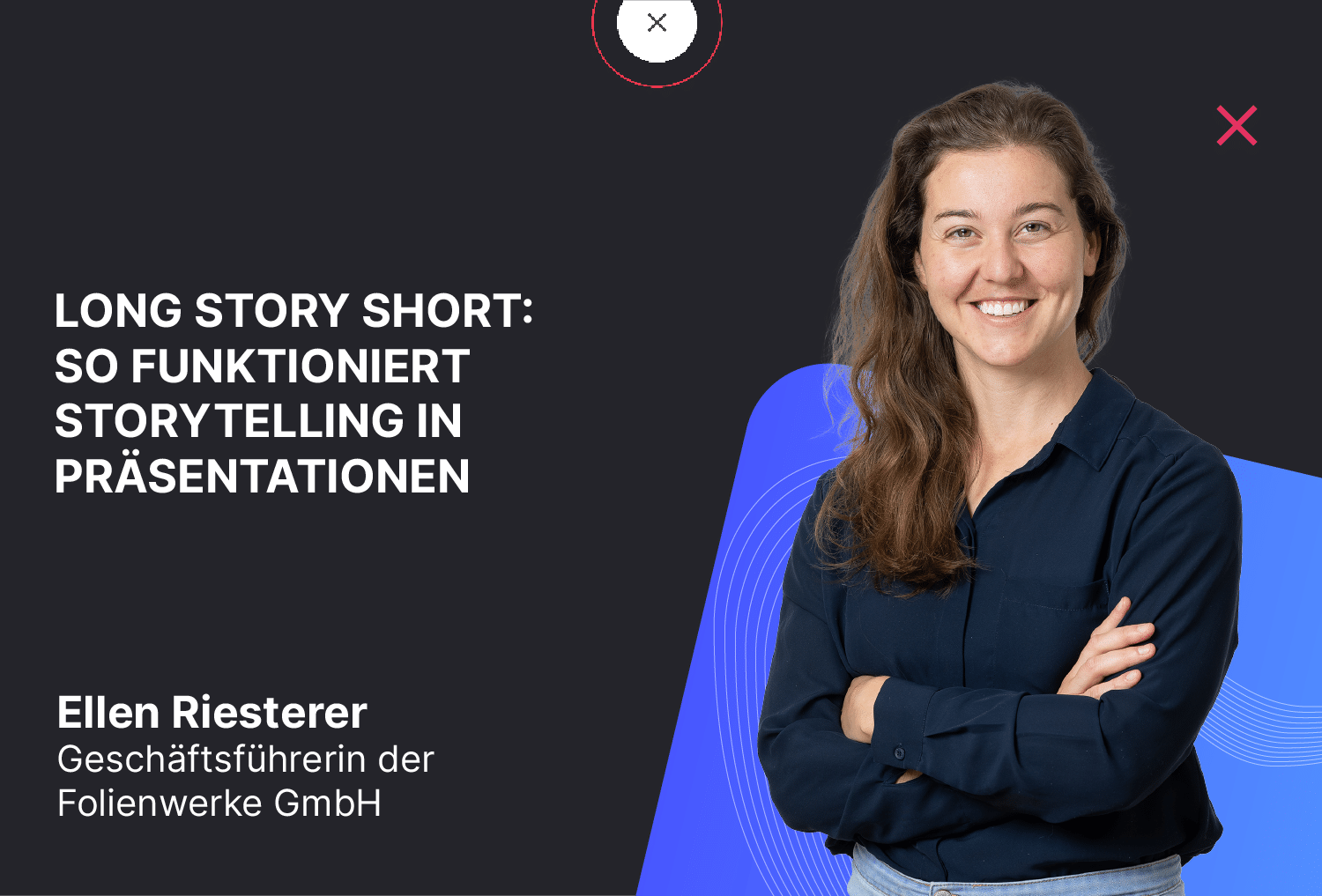Storytelling-Webinar von Ellen Riesterer auf marketing.ch