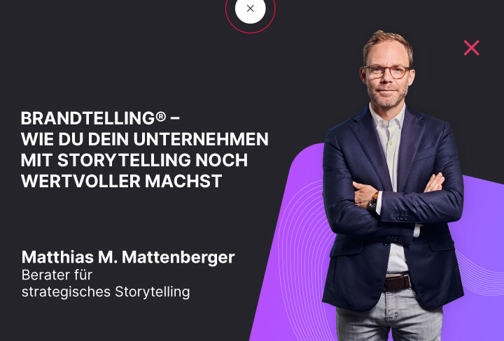 Brandtelling-Webinar mit Matthias M. Mattenberger